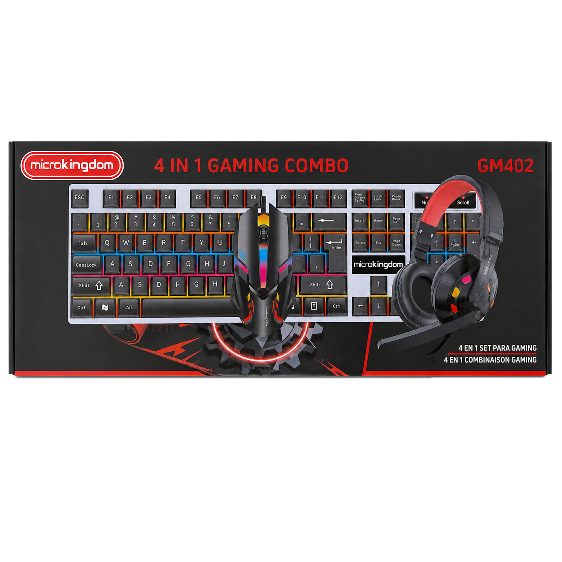 كومبو Gaming Combo) GM402 4 in 1)