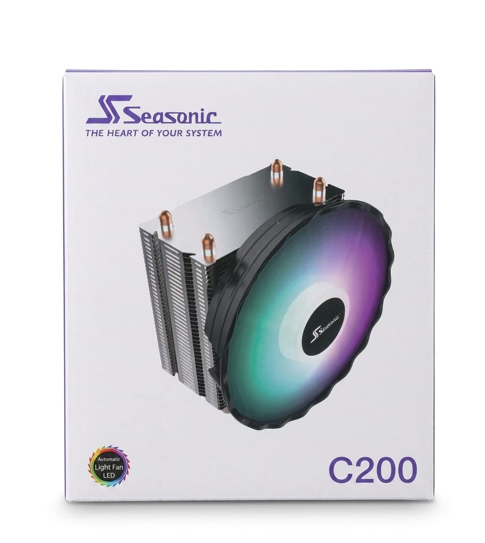 مبرد وحدة المعالجة المركزية Seasonic C200.