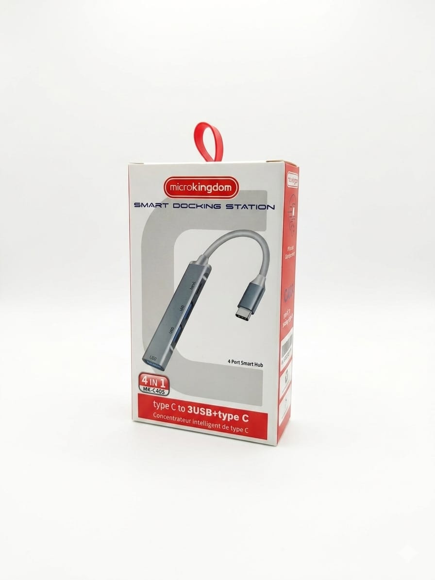 موزع USB ذكي 4in1