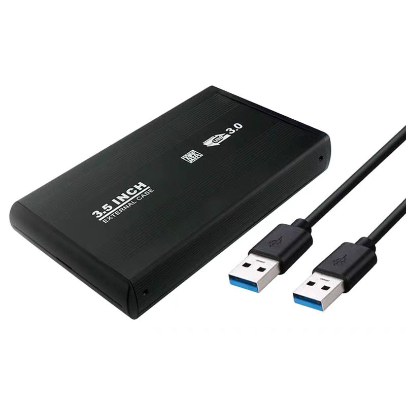 علبة هاردسك خارجي 3.5 بوصة SATA USB 3.0 عالية السرعة