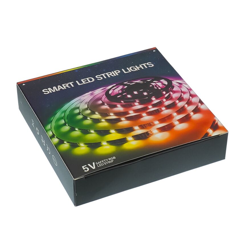 شريط إضاءة LED ذكي يعمل بجهد 5 فولت