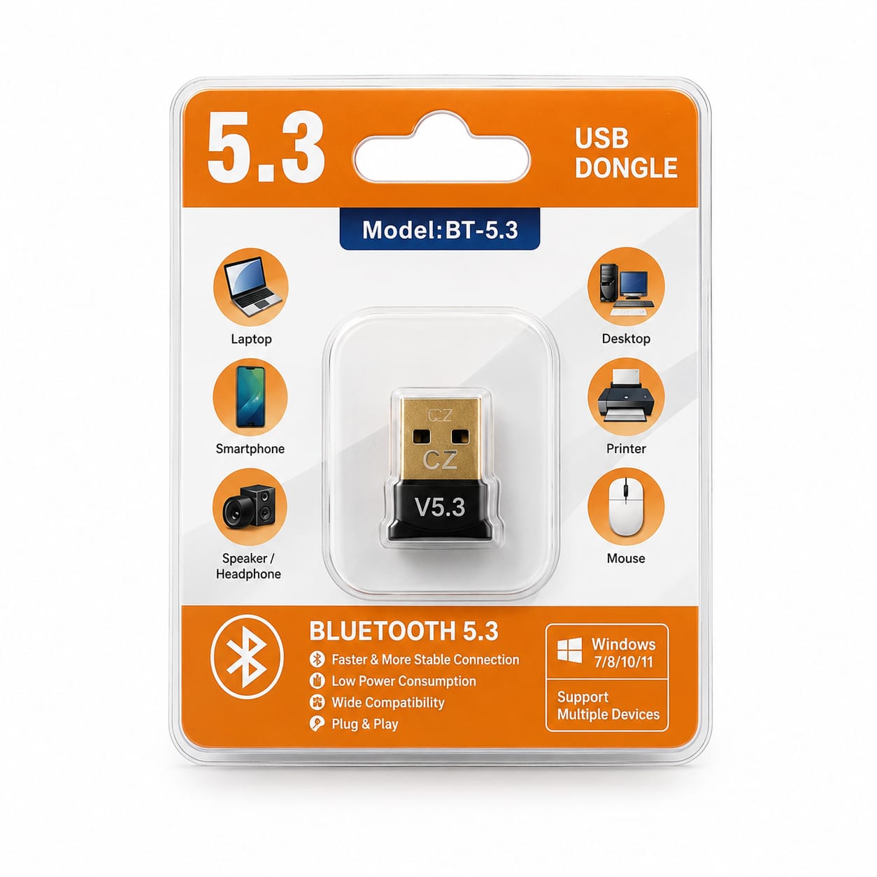 محول بلوتوث USB 5.3