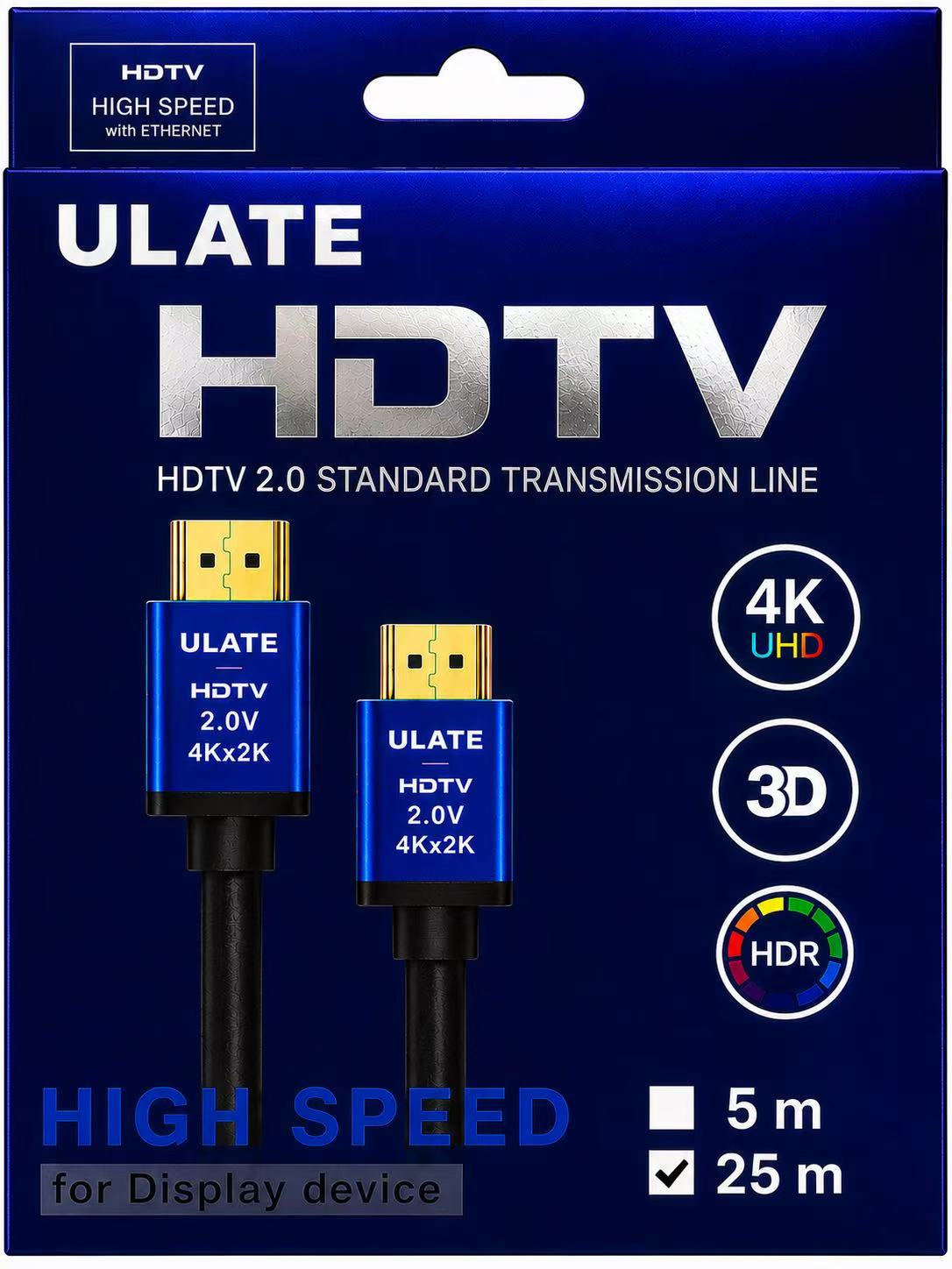 كابل شاشة HDMI 4k (25متر)