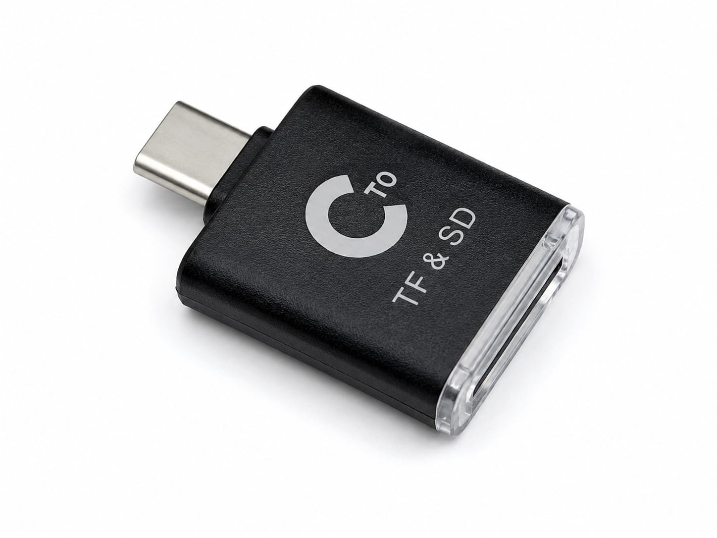 قارئ بطاقات Type-C إلى TF/SD