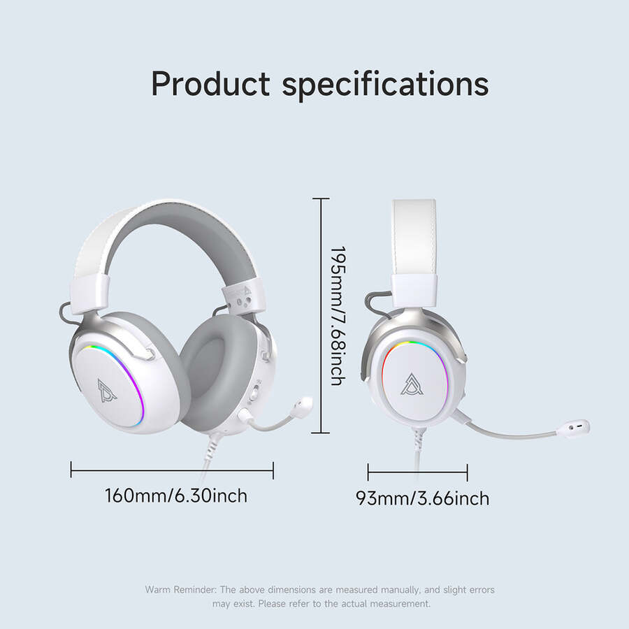 AJAZZZ AHW10 Over-Ear Wired Gaming Headset