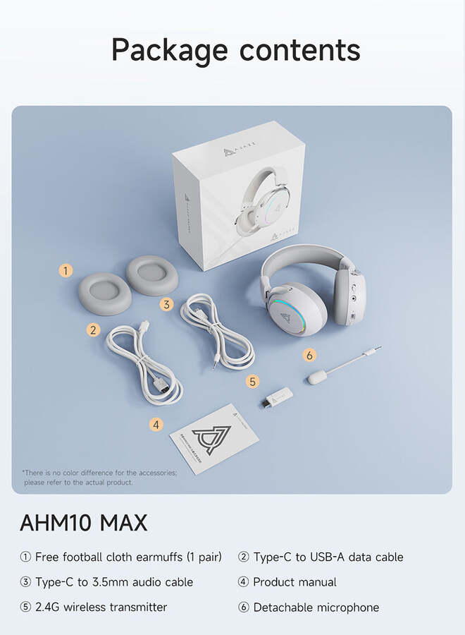 AJAZZ AHM10 MAX Wireless Headset,