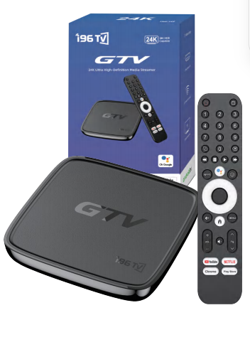 i96 TV GTV Android 14 Smart TV Box