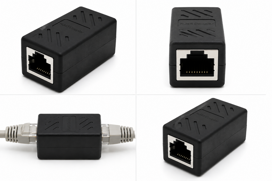وصلة ربط شبكة RJ45 أنثى إلى أنثى