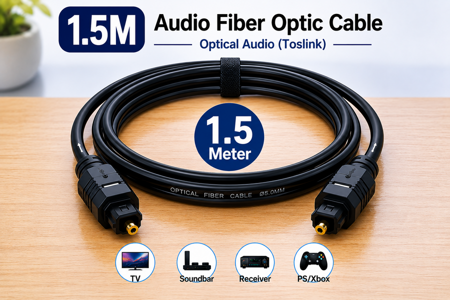 كيبل صوت بصري Optical Audio Cable