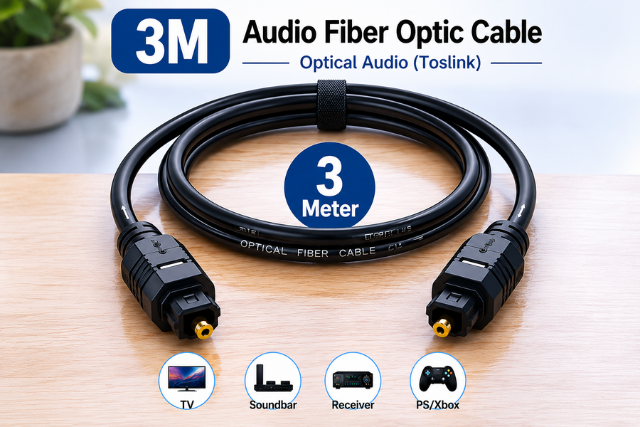 كيبل صوت بصري Optical Audio Cable