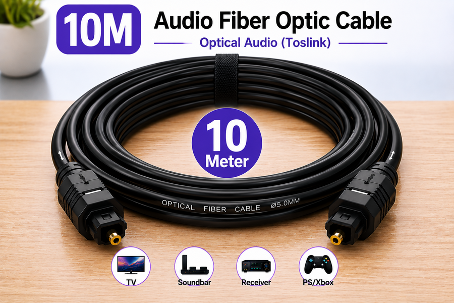 كيبل صوت بصري Optical Audio Cable