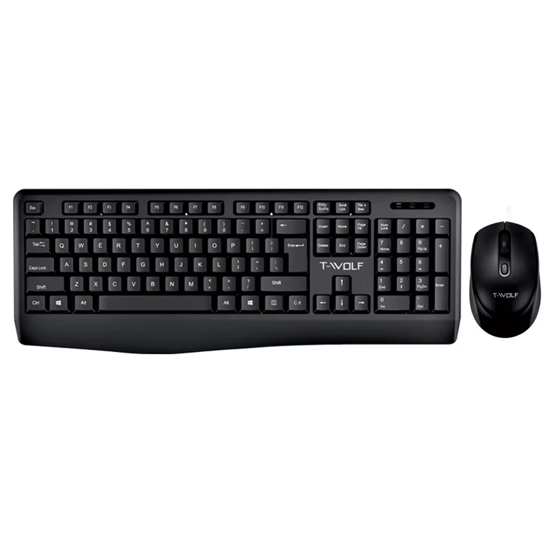 T-WOLF TF100 Wireless Keyboard & Mouse Set