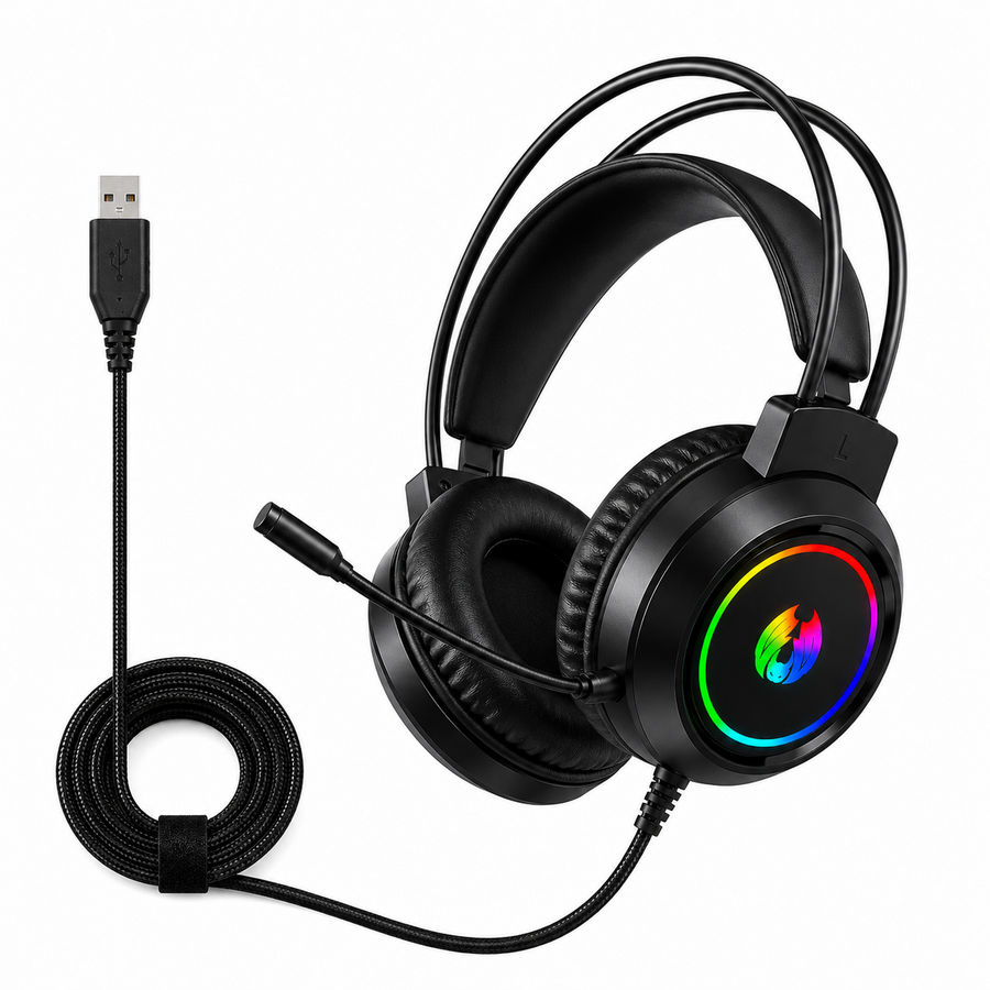 سماعة الألعاب H85 RGB Pro Gaming Hea 7.1