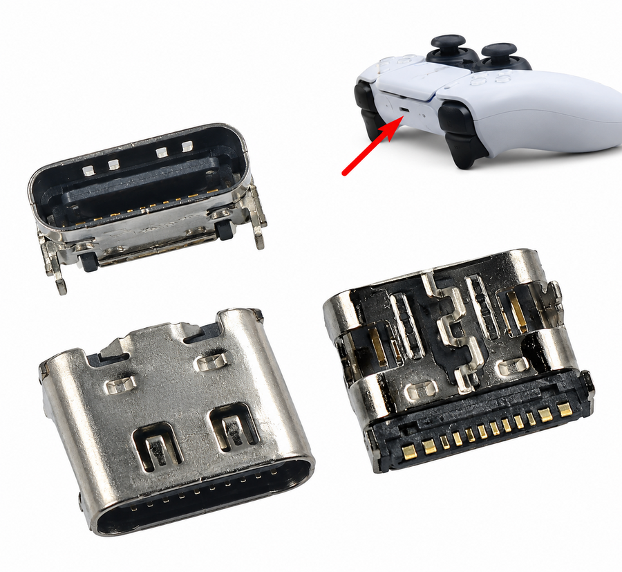 منفذ شحن USB Type-C بديل ليد PS5