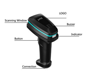 الماسح الضوئي Tovi A-9500 HD 1D 2D اللاسلكي 270.0 شيكل