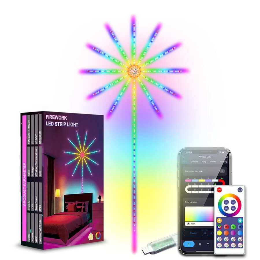شريط إضاءة الألعاب النارية (Firework LED)