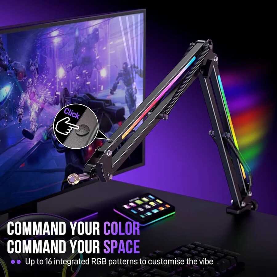 ستاند مايكروفون RGB