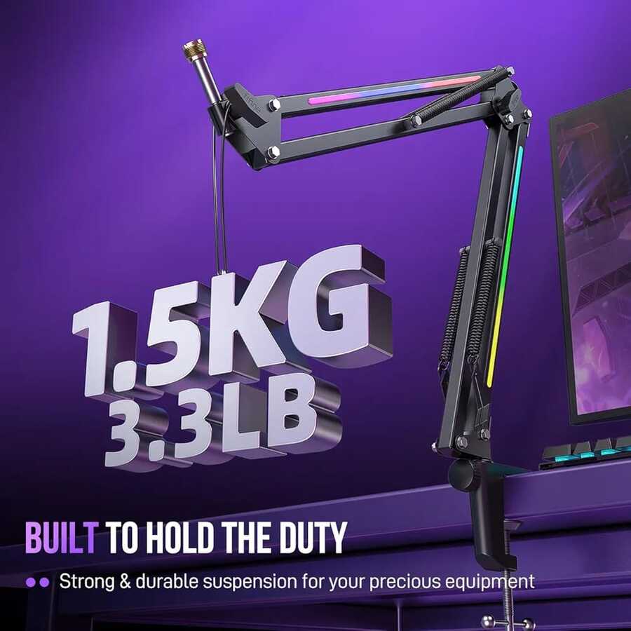 ستاند مايكروفون RGB