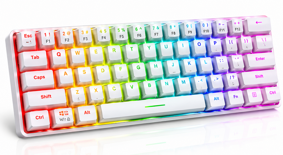 مفاتيح ألعاب ميكانيكية ZIYOULANG T60.