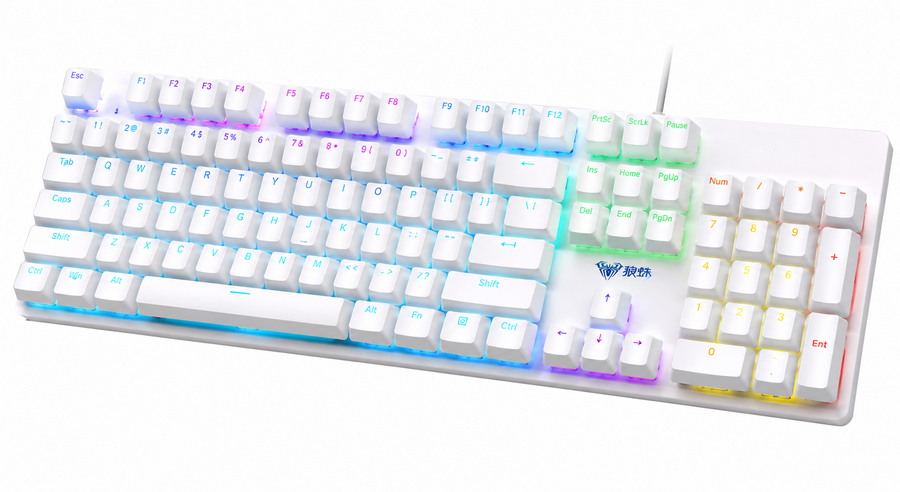 لوحة مفاتيح ألعاب ميكانيكية AULA S2022 RGB