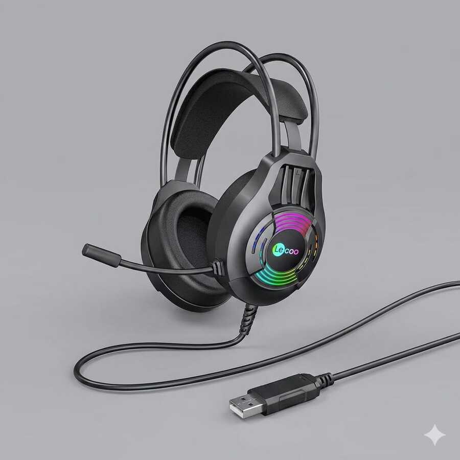 سماعة الألعاب Lecoo HT406 7.1