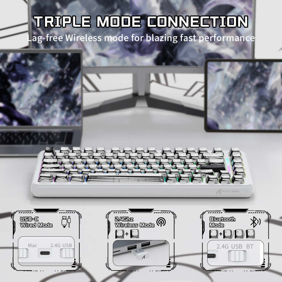 Attack Shark X82PRO HE keybored