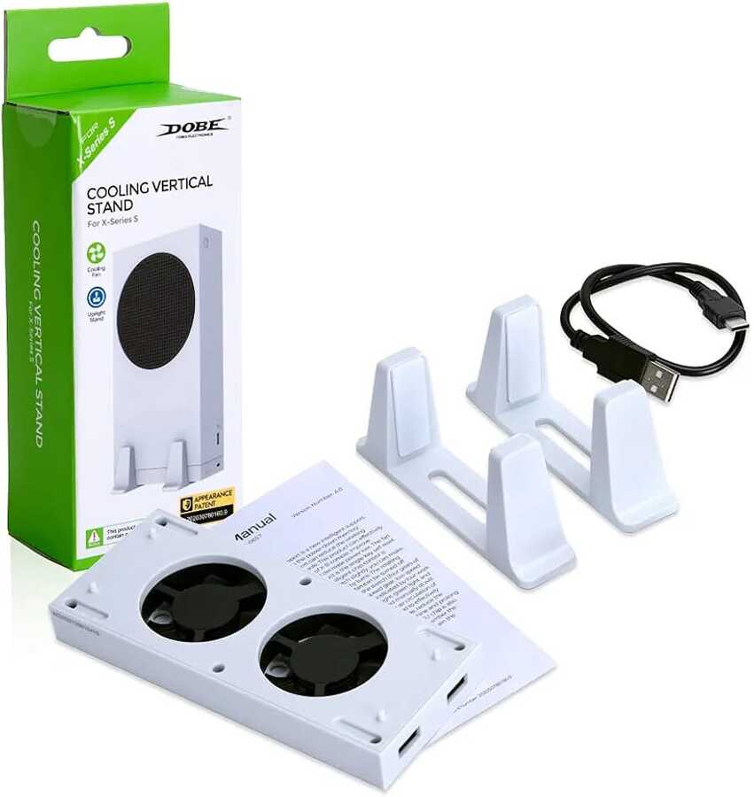 حامل i-Fuel عمودي مزود بمراوح تبريد لجهاز Xbox Series S
