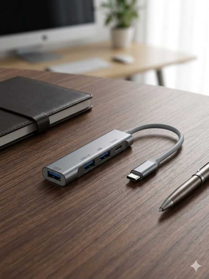 موزع USB ذكي 4in1