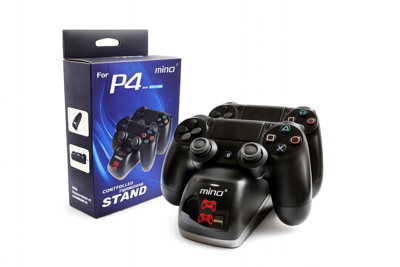 قاعدة شحن مزدوجة لاذرع تحكم PS4
