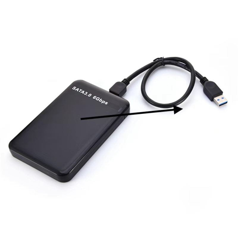 حاصنة هارد خارجي USB 3.0 SATA 2.5 بوصة لأقراص SSD وHDD