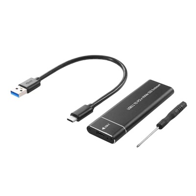 حاضنة SSD خارجية M.2 NVMe USB 3.1 Type-C عالية السرعة – هيكل ألمنيوم