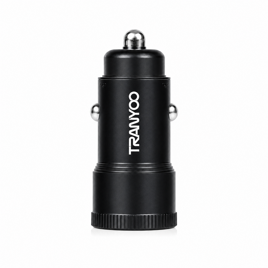 شاحن سيارة معدني TRANYOO T-C20 ثنائي USB بقدرة 12 واط