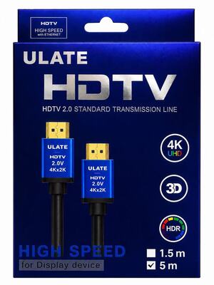 كابل شاشة HDMI 4k (5متر)