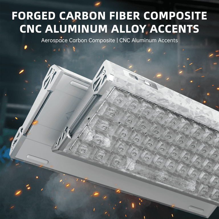 ATTACK SHARK R68 HE 60% Wired RGB Gaming Keyboard
