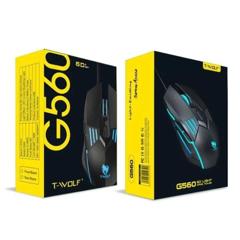 ماوس ألعاب سلكي T-WOLF G560.