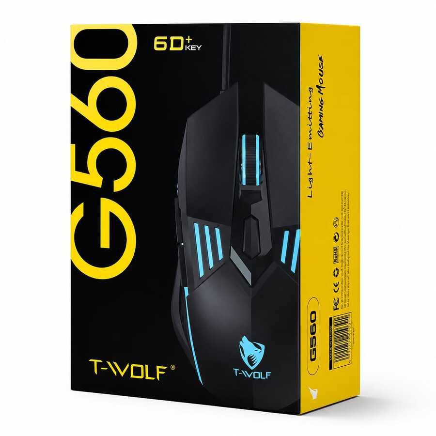 ماوس ألعاب سلكي T-WOLF G560.