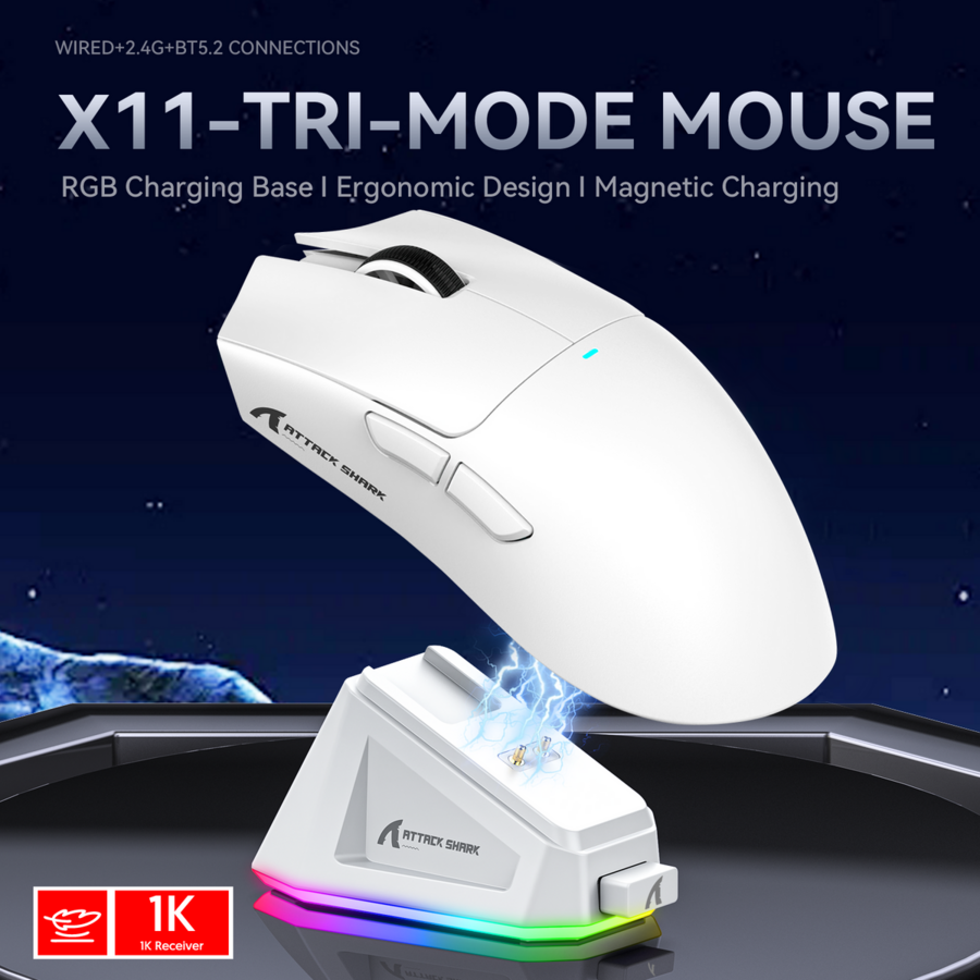 ATTACK SHARK X11 Wireless Mous