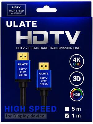 كابل شاشة HDMI 4k (1.5متر)