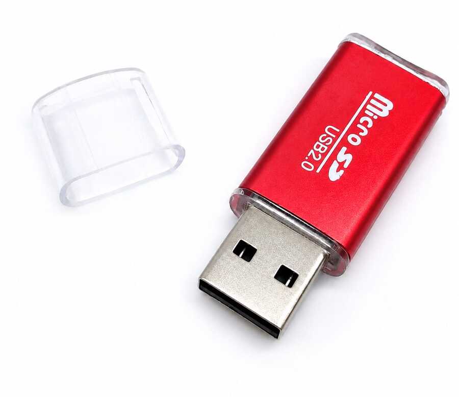 قارئ بطاقات ذاكرة Beetech Micro SD USB 2.0