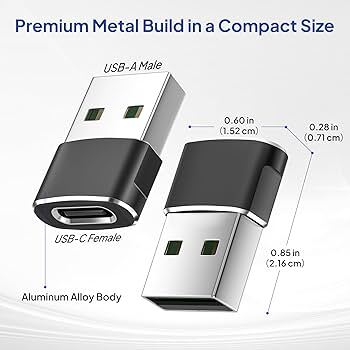 محول USB-A إلى USB-C