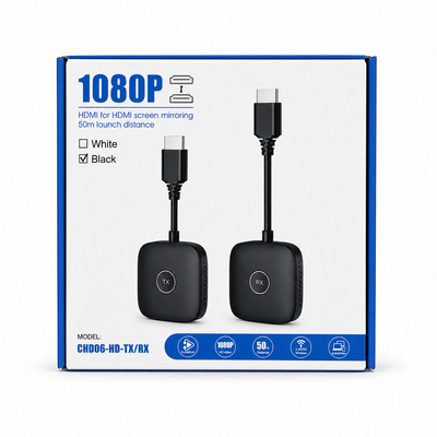 جهاز HDMI لاسلكي 1080P مدى 50 متر TX/RX