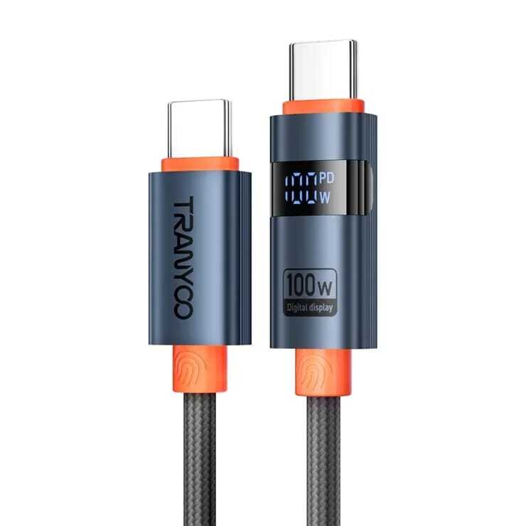 كابل Tranyoo T-CC6 بشاشة رقمية 100W