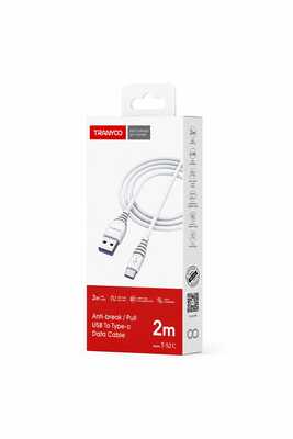 كابل شحن USB الى Type-C/Lightning T-S2C