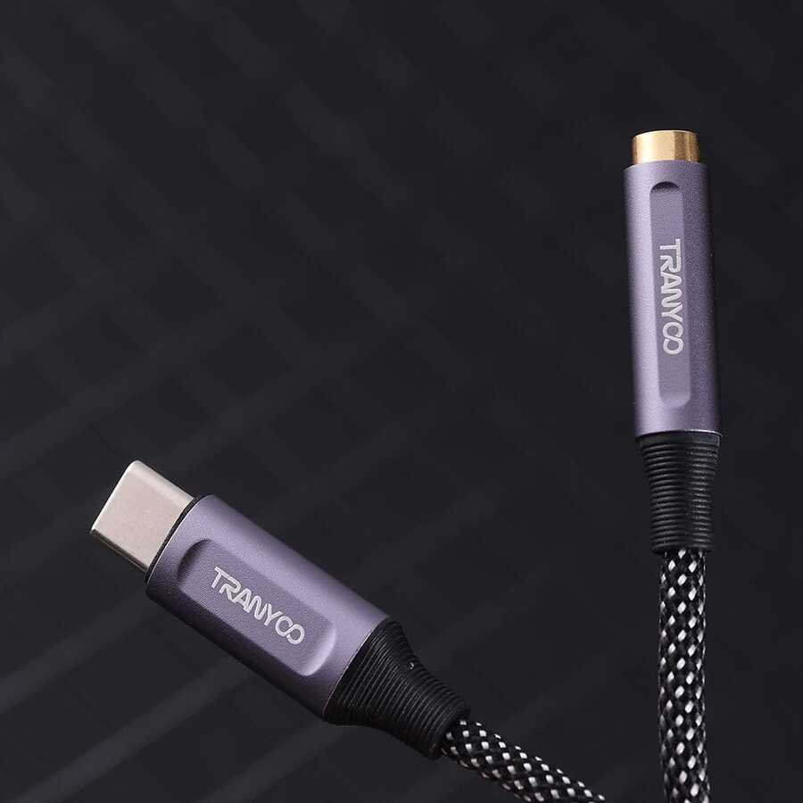 محول TRANYOO Type-C إلى 3.5mm