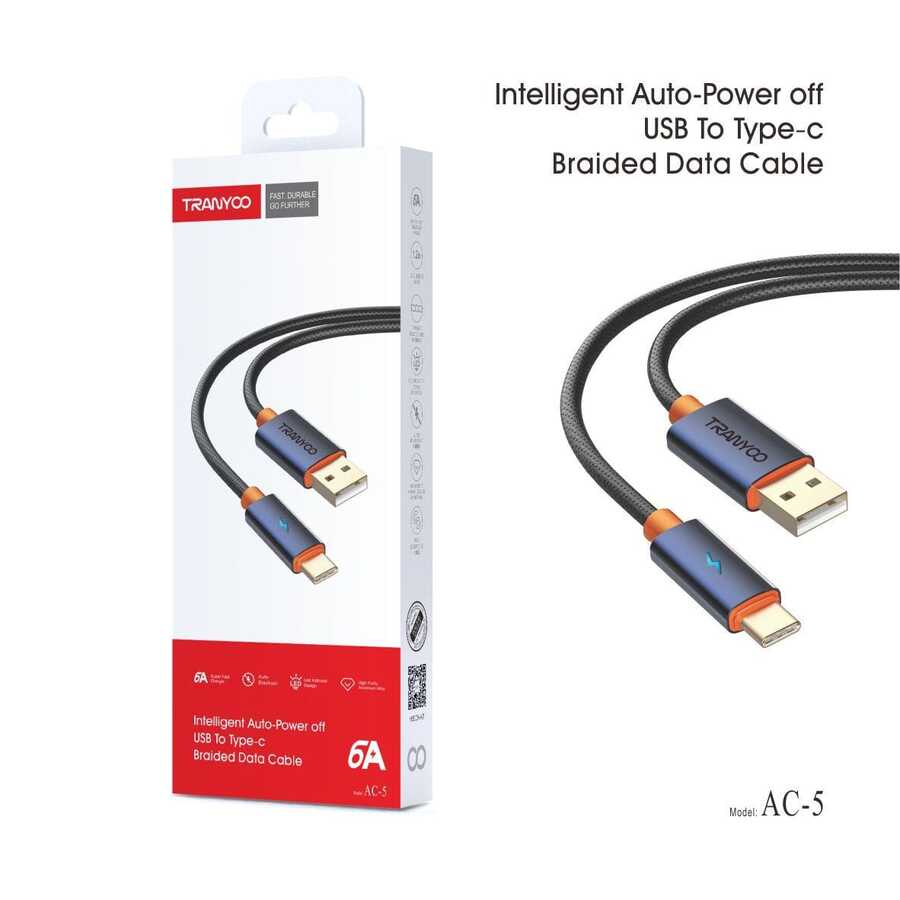 Tranyoo T-AC5 USB Type-C (6A)