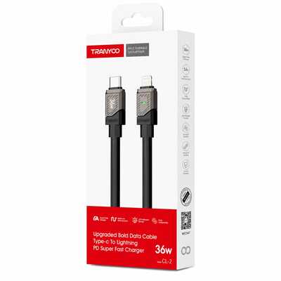 كابل Tranyoo T-CL2 Type-C إلى Lightning (36W)