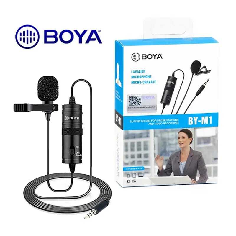 ميكروفون (ياقة) احترافي سلكي BOYA BY-M1