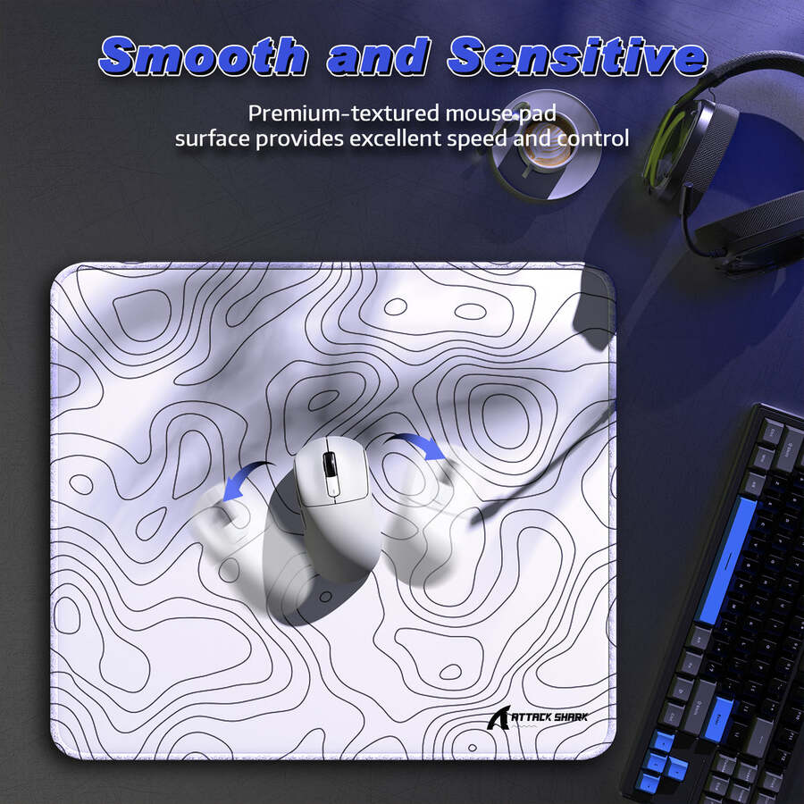 ATTACK SHARK CM02 eSport Gaming Mousepad (450x400x4 MM)