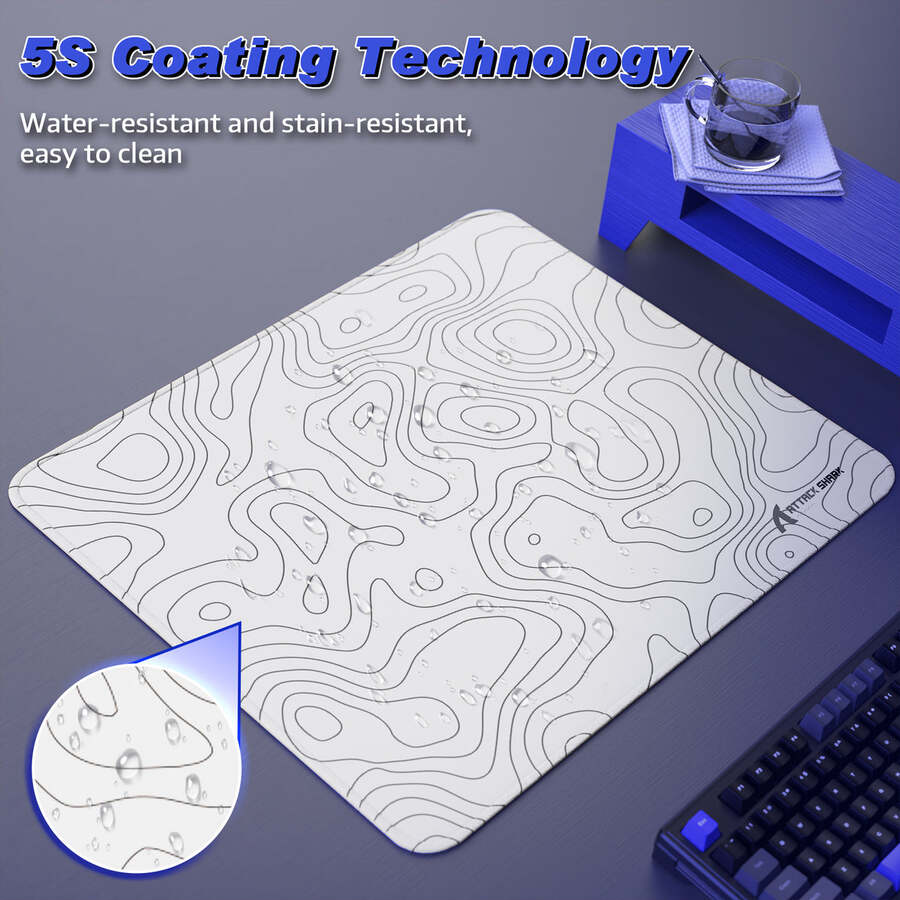 ATTACK SHARK CM02 eSport Gaming Mousepad (450x400x4 MM)