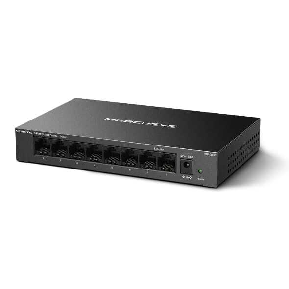 Mercusys 8-Port Gigabit Desktop Switch (موديل: MS108GS)